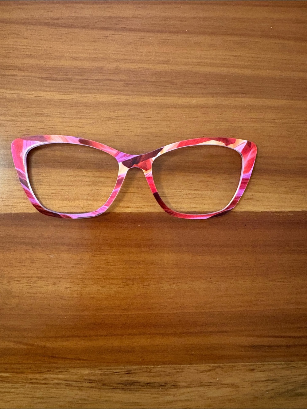 Pink Canyon Pair Eyewear glasses topper for the Wanda frame